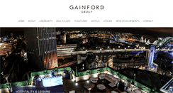 Desktop Screenshot of gainfordgroup.com